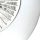 LED mennyezeti lámpa + mennyezeti ventilátor STAR + távvezérlő 72W - LCL6350