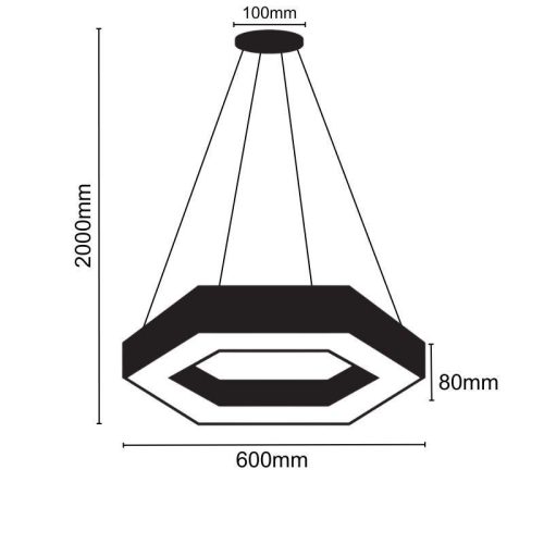 LED világítás 28W / 4000K - LCL7621-H
