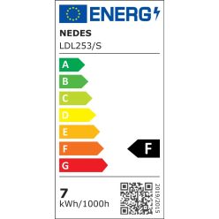 LED fény 7W/IP44 /DR02 / SMD / 4000K / SI - LDL253/S