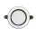 LED fény 7,5W 4000K / SMD / WH-BK - LDL321WB