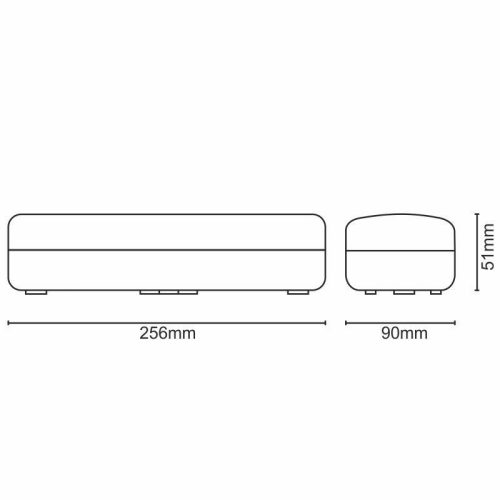 LED készenléti világítás 3W / 3h / IP20 - LEL401
