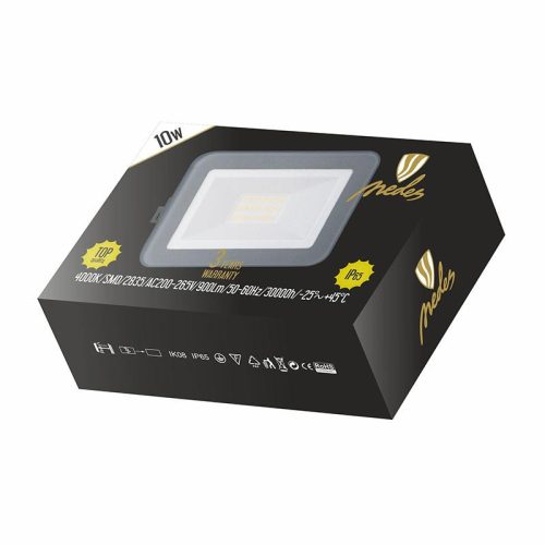LED HQ reflektor 10W / 4000K / GY - LF2221