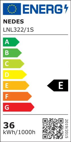 LED sorolható lámpatest + szenzor 36W / IP65 /1200 / 4000K - LNL322/1S