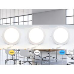   LED beépített panel 18W / PR / SMD / 3000K - 4000K - 6000K / WH - LPL134