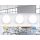 LED beépített panel 18W / PR / SMD / 3000K - 4000K - 6000K / WH - LPL134