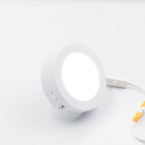 LED panel falon kívüli 6W / PRSF / SMD / 3000K - 4000K - 6000K / WH - LPL331
