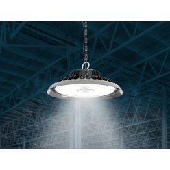   LED csarnokvilágítás UFO 150W / IP65 / 5000K + szenzor + standby mode - LU112/SR