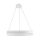 LED luxusos függesztett kristálycsillár + távvezérlő 80W - TA2302/W