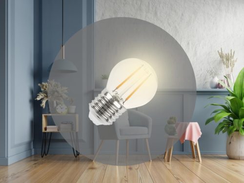 LED Filament 2W - G45 / E27 / 3000K - ZLF815
