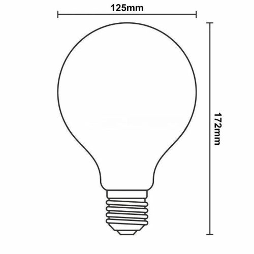 LED Filament 11W - G125 / E27 / 3000K - ZLF913D