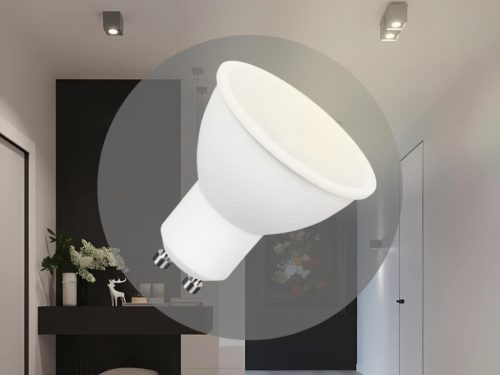 LED izzó 3W - GU10 / SMD / 3000K - ZLS112