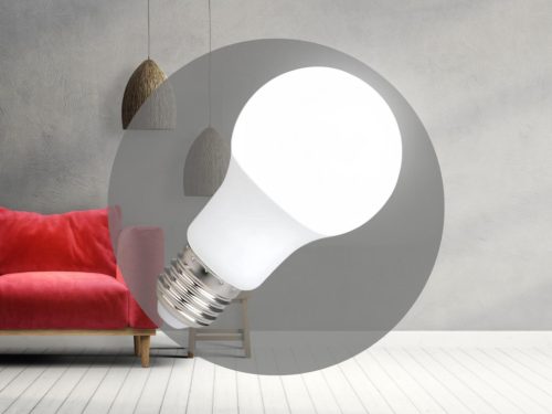 LED izzó 9W - A60 / E27 / SMD / 4000K - ZLS582