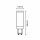 LED izzó 7W - G9 / SMD / 6000K - ZLS606C