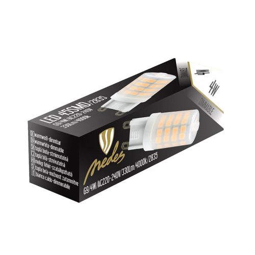 LED izzó 4W - G9 / SMD / 4000K - ZLS624CD