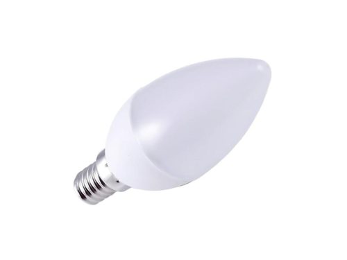 LED izzó 5W - C37 / E14 / SMD / 3000K - ZLS712
