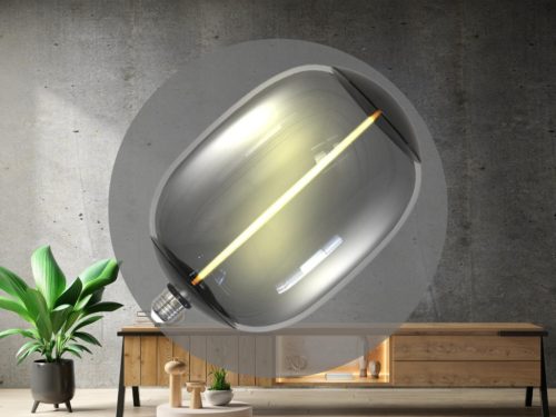LED Filament 4W SMOKE - T178 / E27 / 1800K - ZSF102