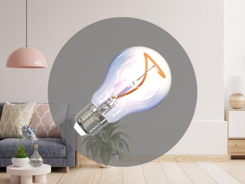 LED Filament SHAPE 4W BLUE - A60 / E27 / 1800K - ZSF105