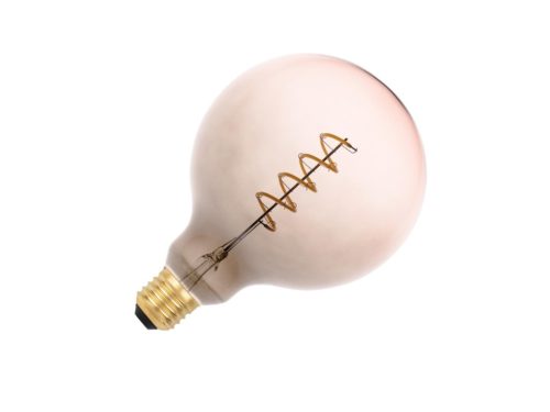 LED Filament SPIRAL 4W GREY - PINK - G125 / E27 / 2000K - ZSF123