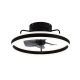 LED Mennyezeti lámpa + ventilátor távirányítóval 70W  - KÉSZLET EREJÉIG!!