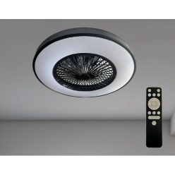LED Mennyezeti lámpa + ventilátor távirányítóval 72W