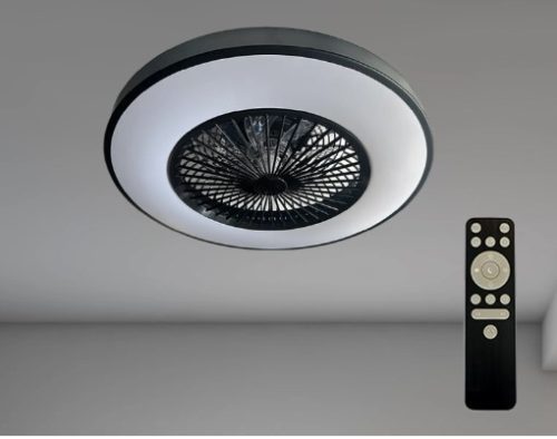 LED Mennyezeti lámpa + ventilátor távirányítóval 72W