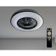 LED Mennyezeti lámpa + ventilátor távirányítóval 72W