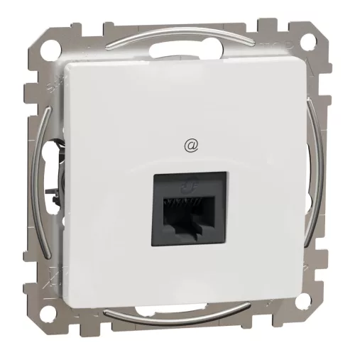 Schneider SEDNA 1xRJ45 Cat5e UTP aljzat, fehér