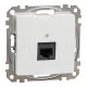 Schneider SEDNA 1xRJ45 Cat6 UTP aljzat, fehér