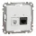 Schneider SEDNA RJ11/RJ45 Cat6 UTP kombinált aljzat, fehér