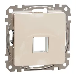 Schneider SEDNA 1xRJ45 adapter, Keystone betétekhez, bézs