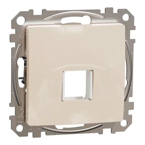 Schneider SEDNA 1xRJ45 adapter, Keystone betétekhez, bézs