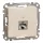 Schneider SEDNA 1xRJ45 Cat6A STP aljzat, bézs