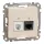 Schneider SEDNA RJ11/RJ45 Cat6 UTP kombinált aljzat, bézs