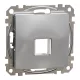 Schneider SEDNA 1xRJ45 adapter, Keystone betétekhez, alumínium
