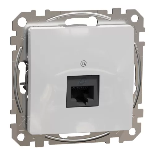 Schneider SEDNA 1xRJ45 Cat5e UTP aljzat, alumínium