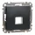 Schneider SEDNA 1xRJ45 adapter, Keystone betétekhez, antracit