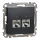 Schneider SEDNA 2xRJ45 Cat6 STP aljzat, antracit