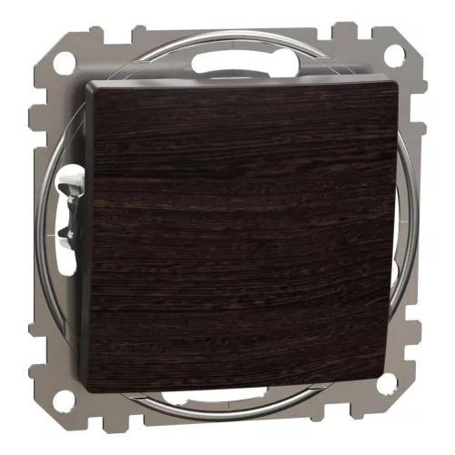 Schneider SEDNA keresztkapcsoló, rugós bekötés, 10AX, (107), wenge