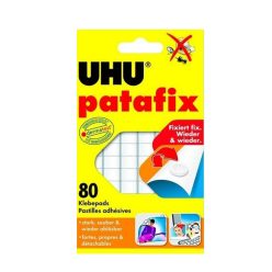 UHU Patafix / Gyurmaragasztó Fehér, 80 db