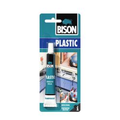 BISON Átlátszó Műanyagragasztó, 25ml