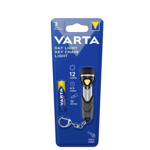 VARTA Elemlámpa Day Light Kulcstartó Lámpa (+1AAA) (12 lumen)