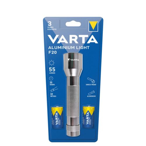 VARTA Elemlámpa Aluminium Light F20 (+2C) (55 lumen)