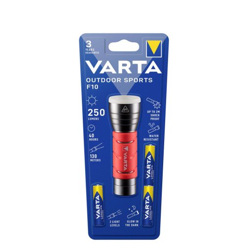 VARTA Elemlámpa Outdoor Sports F10 (+3AAA) (250 lumen)