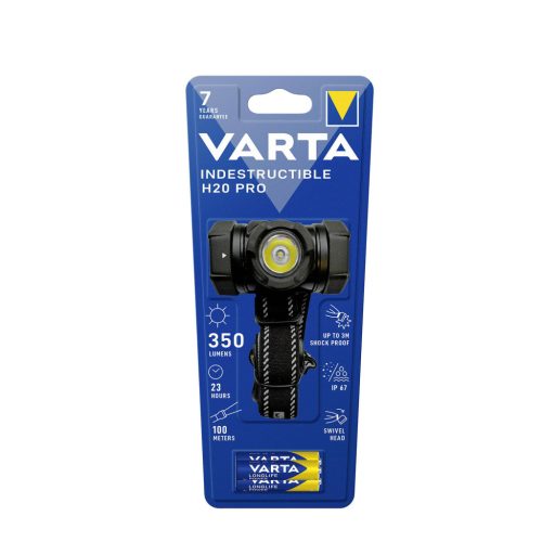 VARTA Fejlámpa Indestructible H20 PRO (+3AAA) (350 lumen)
