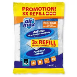 BISON Páramentesítő Utántöltő Tasak, 3x450g