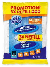 BISON Páramentesítő Utántöltő Tasak, 3x450g