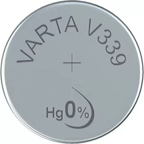 Varta Gombelem Ezüst-Oxid V339