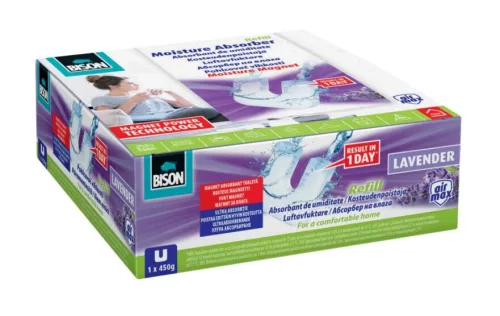 BISON Páramentesítő AIRMAX utántöltő, levendula 450g