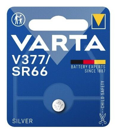 Varta Gombelem Ezüst-Oxid V377 B1