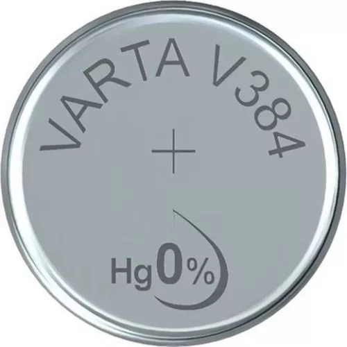 Varta Gombelem Ezüst-Oxid V384